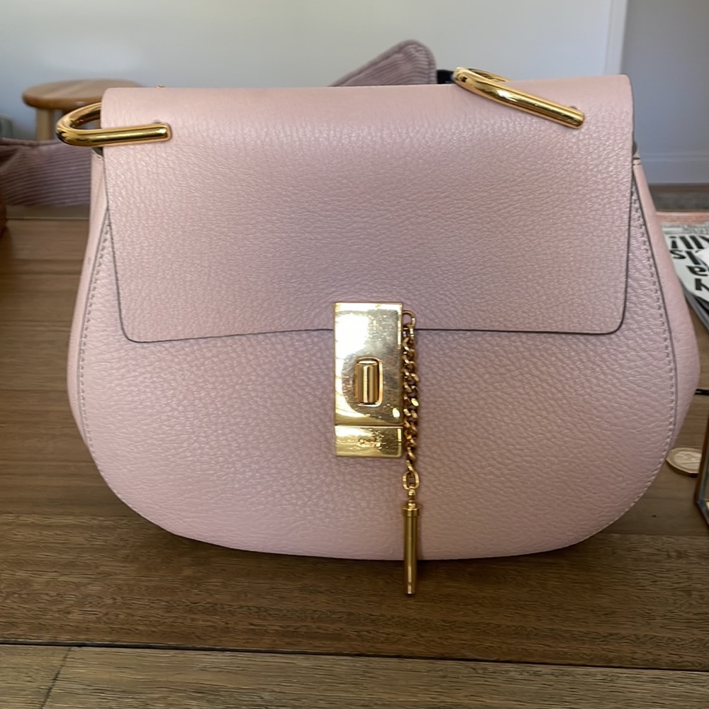 Pink Chloe Drew Bag